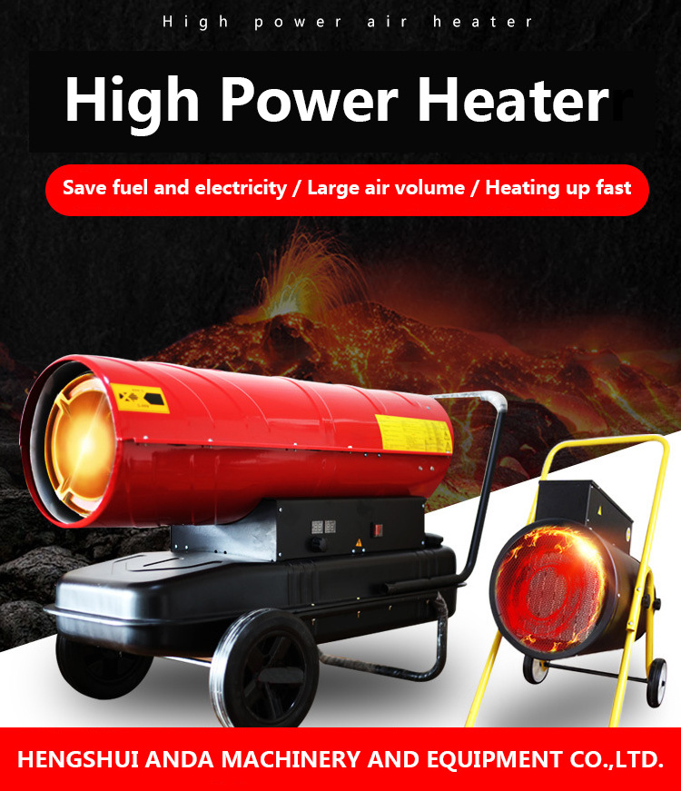 Greenhouse Farm Industrial Fan Heater Portable Air Space Heaters for Sale