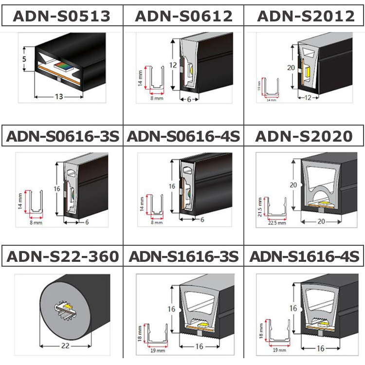 Hotel Led Neon Strip Light IP67 DC 5V 12V 24V Lamp 2835 5050 Flexible Led Neon Strip Light Rope Flex 12v Tira Led Neon Light