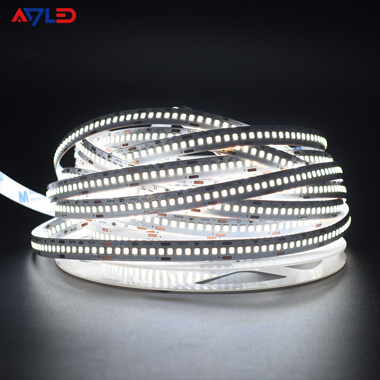 SMD 2835 238LEDs/M DC24V 3000K Warm White Color Temperature DC24V For cove lighting with 110lm/W High Efficiency