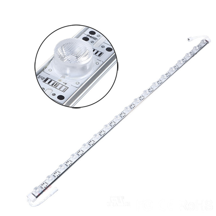 Waterproof IP67 /Non-waterproof 18leds/m Edge Light Led Bar Led Aluminium Profile Led Strip Light