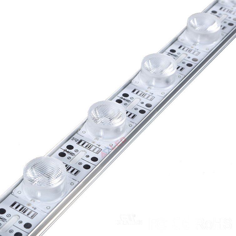 Waterproof IP67 /Non-waterproof 18leds/m Edge Light Led Bar Led Aluminium Profile Led Strip Light