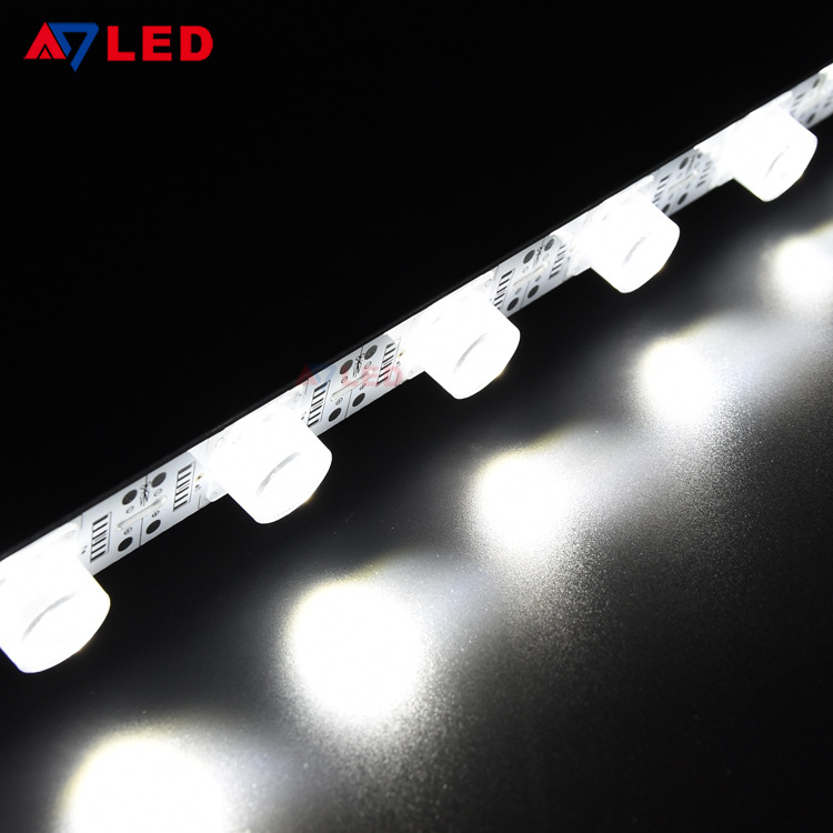 28.8w high power led linear strip light 12v smd 3030 led bar with lens