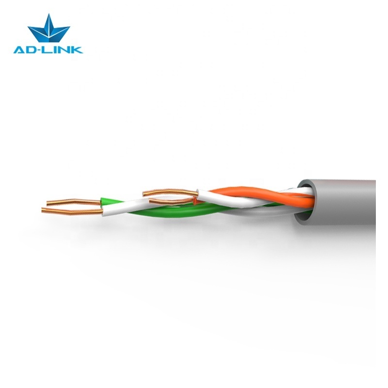 Manufacturer 24AWG Indoor 305m Copper UTP Cat3  2 pairs Telephone Cable