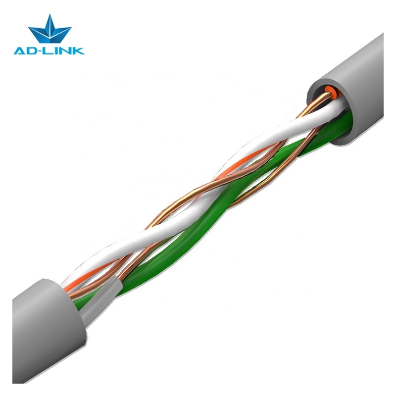 Manufacturer 24AWG Indoor 305m Copper UTP Cat3  2 pairs Telephone Cable