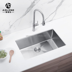 304 Stainless Steel Handmade Above Mount Under Mount Single Bowl Kitchen Sinks For The Kitchen