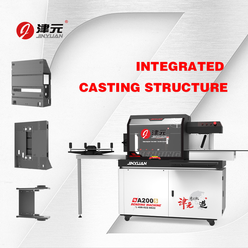 Jinyuan A200 exclusive customized servo maquina curvadora de letras de canal cnc channelume letter bending machine