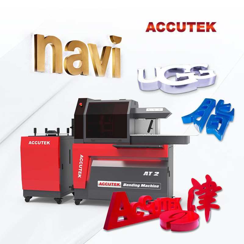 New Hot Items Accutek AT2 Channel Letter Bending Machine Word Equipment Simple For Sale