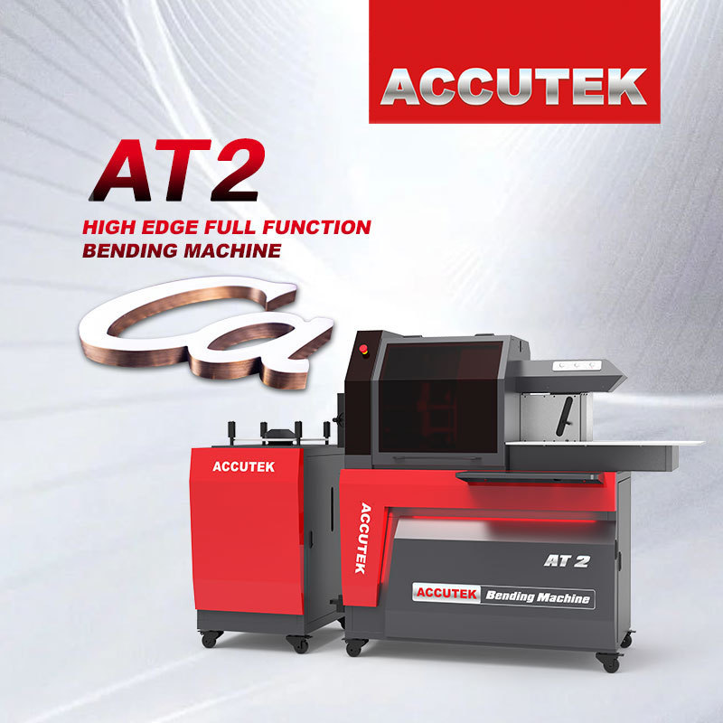 New Hot Items Accutek AT2 Channel Letter Bending Machine Word Equipment Simple For Sale