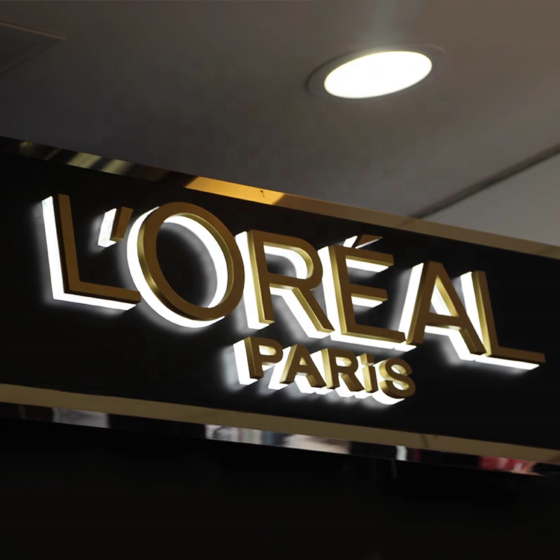 3D shop signs business signs outdoor storefront led letters LED advertising letter channel letter signs