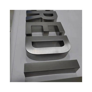 wholesale house indoor stainless steel cutting custom outdoor business logo signage metal sheet laser cut letter sign for wall