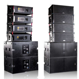 double 12" line array speaker empty cabinet