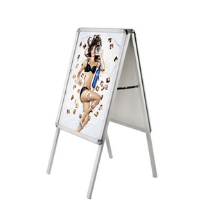 High Quality Promotion  Customized  Aluminum  snap frame Click Poster Frame Advertising A Board stand