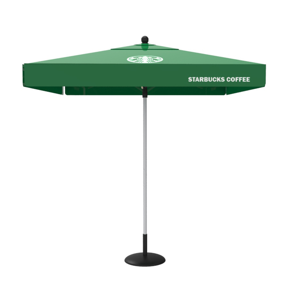 Outdoor Waterproof Sun Shade Market Golf Steel Restaurant Parasol Garden Patio Umbrella Big Size