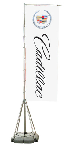 5m flag pole /Banner stand