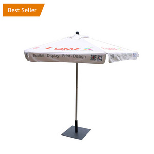 China high quality 7.5ft 9ft advertising beach garden outdoor parasol patriosquare umbrella custom printed market beach umbrella