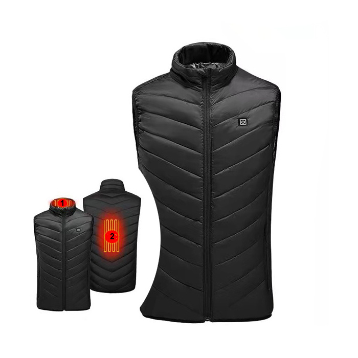 usb smart vest heated suit gilet heating hunting vest for unisex mens women