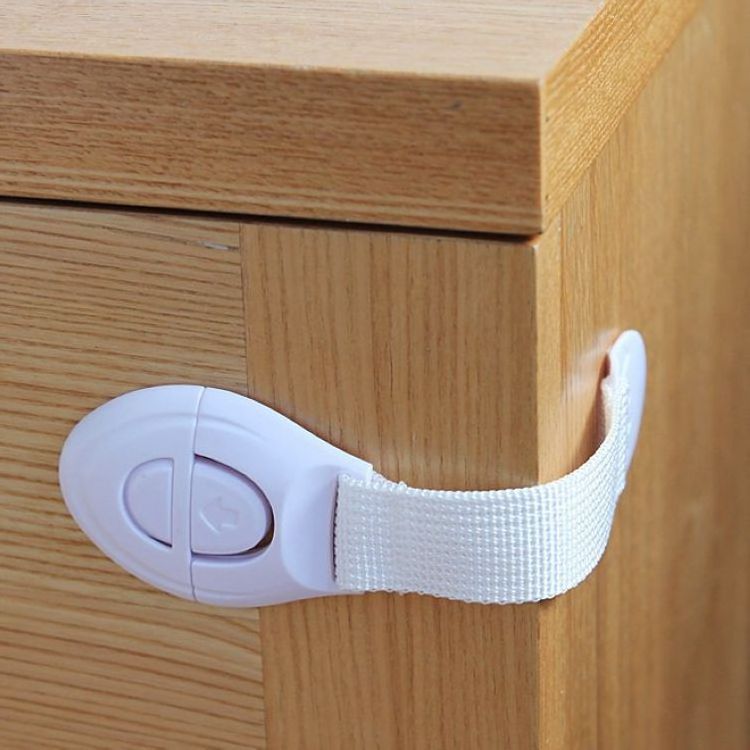 Hot Selling Drawer Refrigerator Cabinet Door Plastic Lock Baby Cloth With Lock Drawer Lock