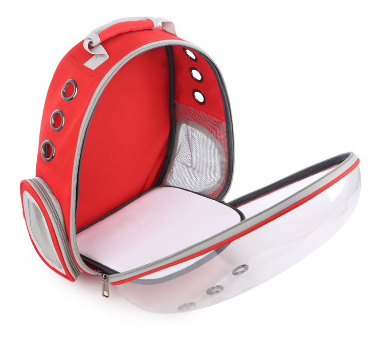 Breathable Pet Carriers Bags Small Dog Cat Backpack Travel Space Capsule Cage Pet Transport Bag