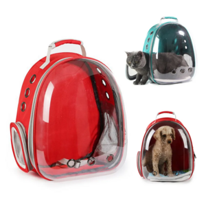 Breathable Pet Carriers Bags Small Dog Cat Backpack Travel Space Capsule Cage Pet Transport Bag