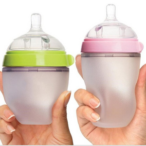 Baby Bottle Manufacturers Newborn Milk Bottle bpa free anticolic Baby products flexy Silicon Feeding Baby Bottle