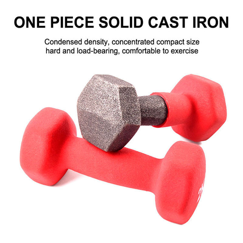 OEM Non-Slip Hand Weight Pairs sets 2LB 3LB 5LB 8LB 10LB Pounds Hex Neoprene Dumbbell Basics Vinyl Coated Hand Weight Dumbbell