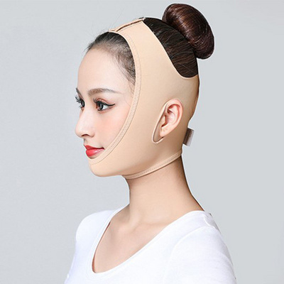 women Reusable V-Line Face tape Slim Eliminates Sagging Lift Up Mask Chin Cheek Slimming Strap Belt Face Shaper Band