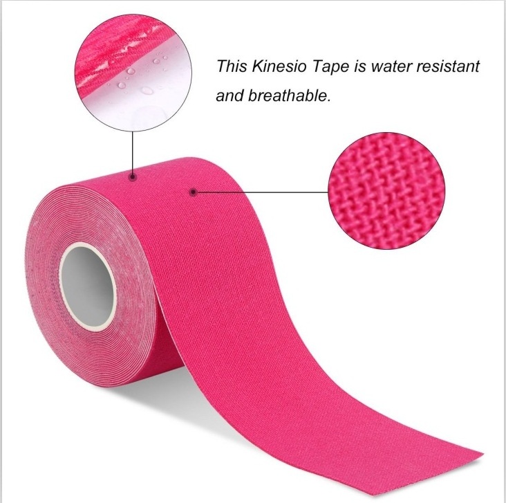 Professional Adhesive Paper Kt Tape Blue Micropore Paper Tape Non Woven Sport Kinesiology Tape