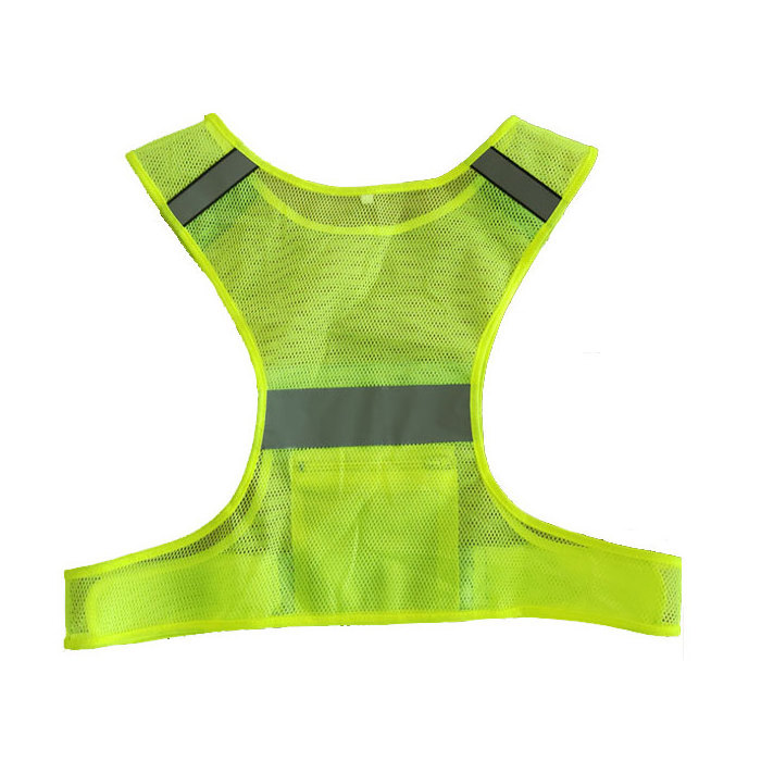 Breathable High Visibility Safety Work Shirts for Men Workers with Pocket reflective vest