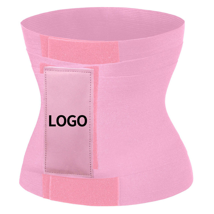 Custom Logo Tummy Control Women Adjustable Waist Trainer  Wrap Slimming Belt