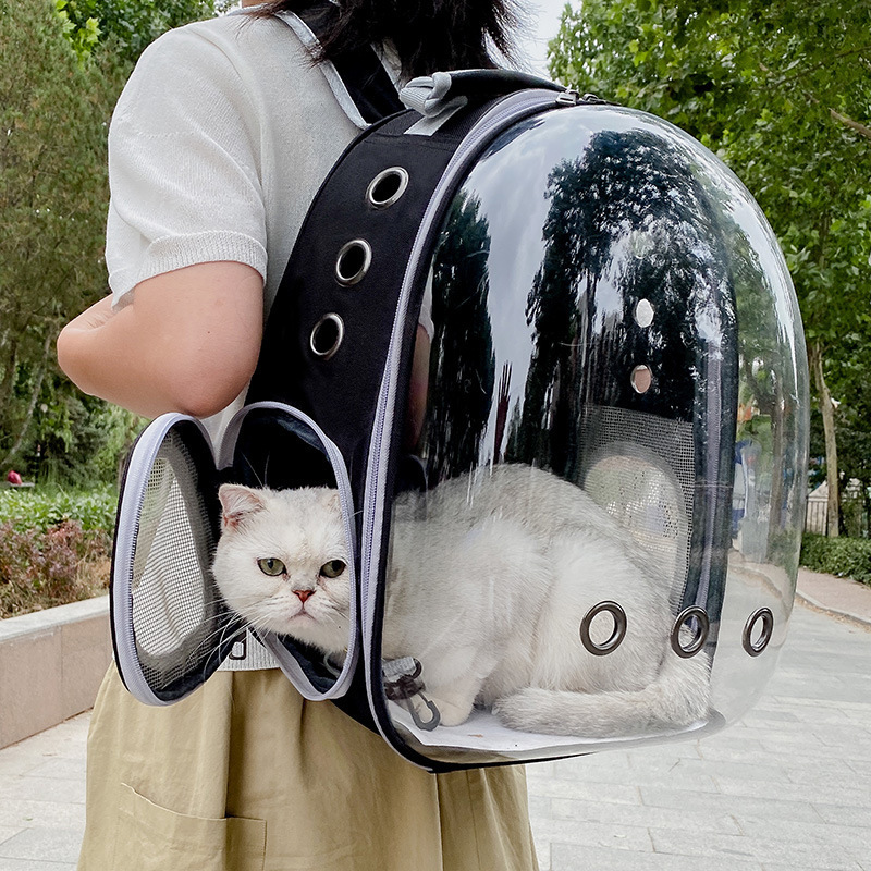 Clear Bubble Cat Backpack Carrier Backpack for Cat Small Puppy Space Capsule Bubble Cat Backpack Carrier