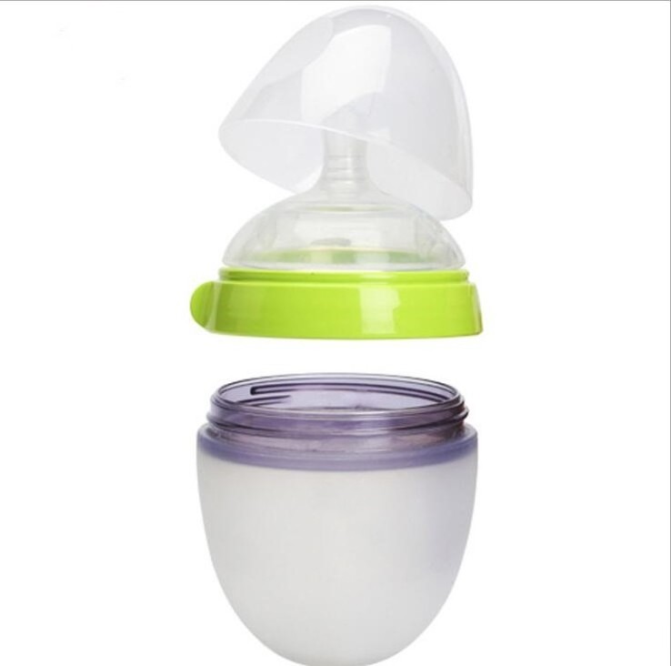 Baby Bottle Manufacturers Newborn Milk Bottle bpa free anticolic Baby products flexy Silicon Feeding Baby Bottle