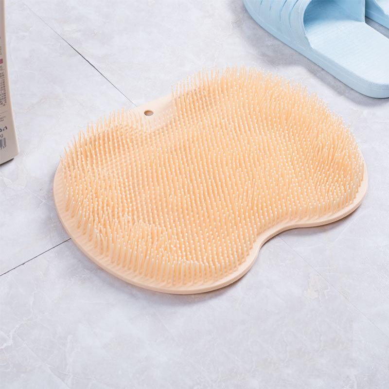 shower foot massage mat Silicone Feet Cleaner Foot Messager Scrubber Brush Shower Foot Scrubber Mat