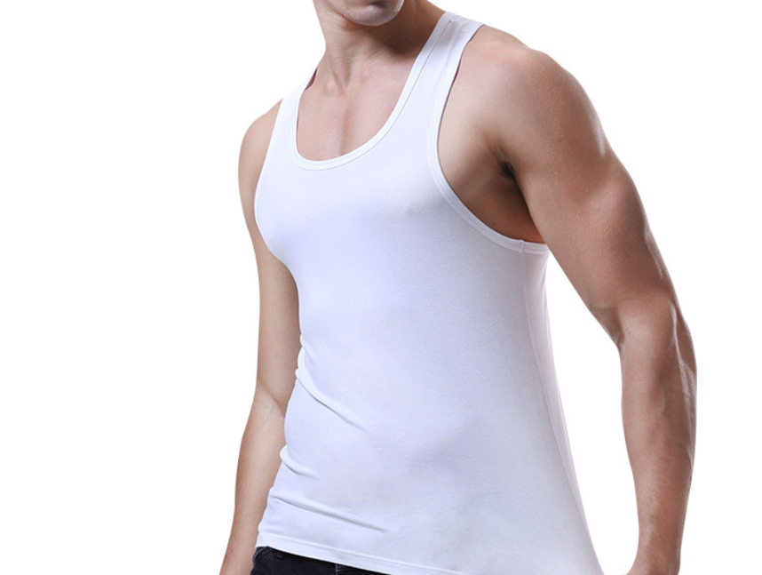 Slimming Body Shaper Chest Compression Shirts Abdomen Slim Vest Waist Trainer Corset Men Tank Top