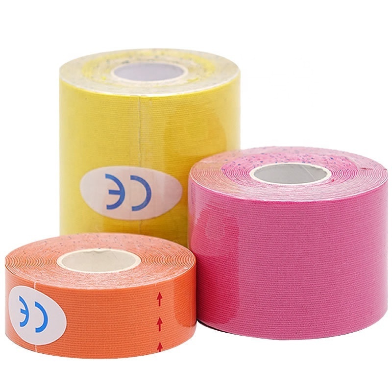 Professional Adhesive Paper Kt Tape Blue Micropore Paper Tape Non Woven Sport Kinesiology Tape