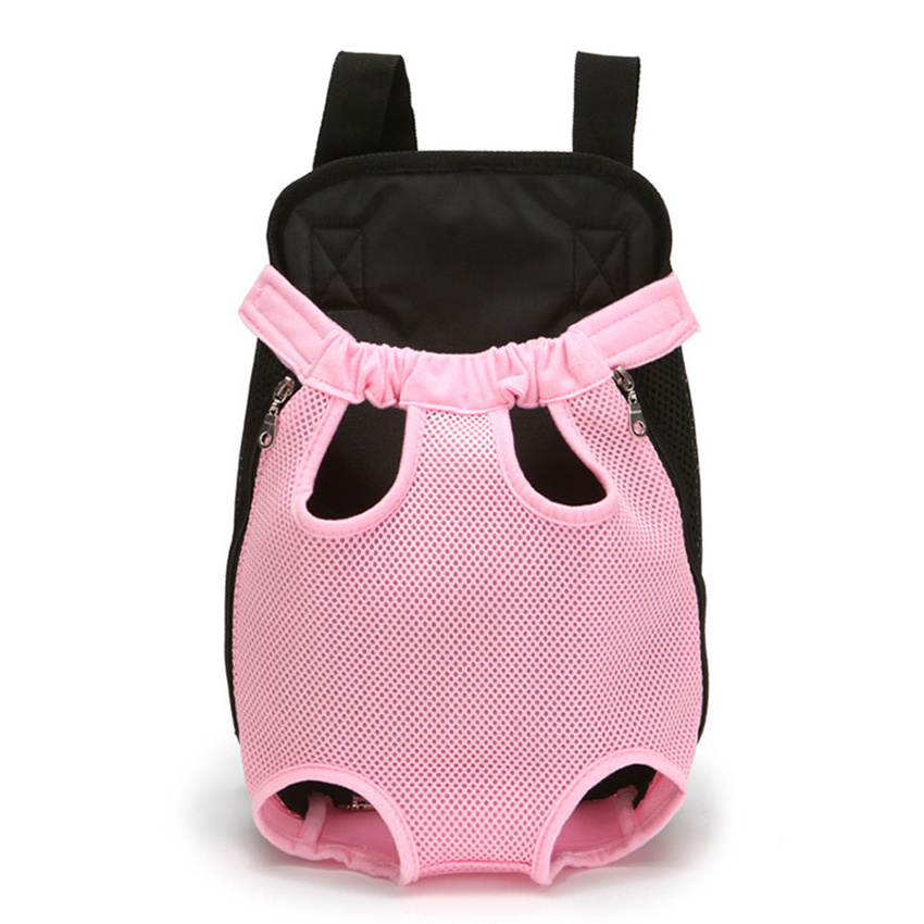 Wholesale Large Capacity Breathable Mesh Pet Bag Dog Cat Carrier Backpack