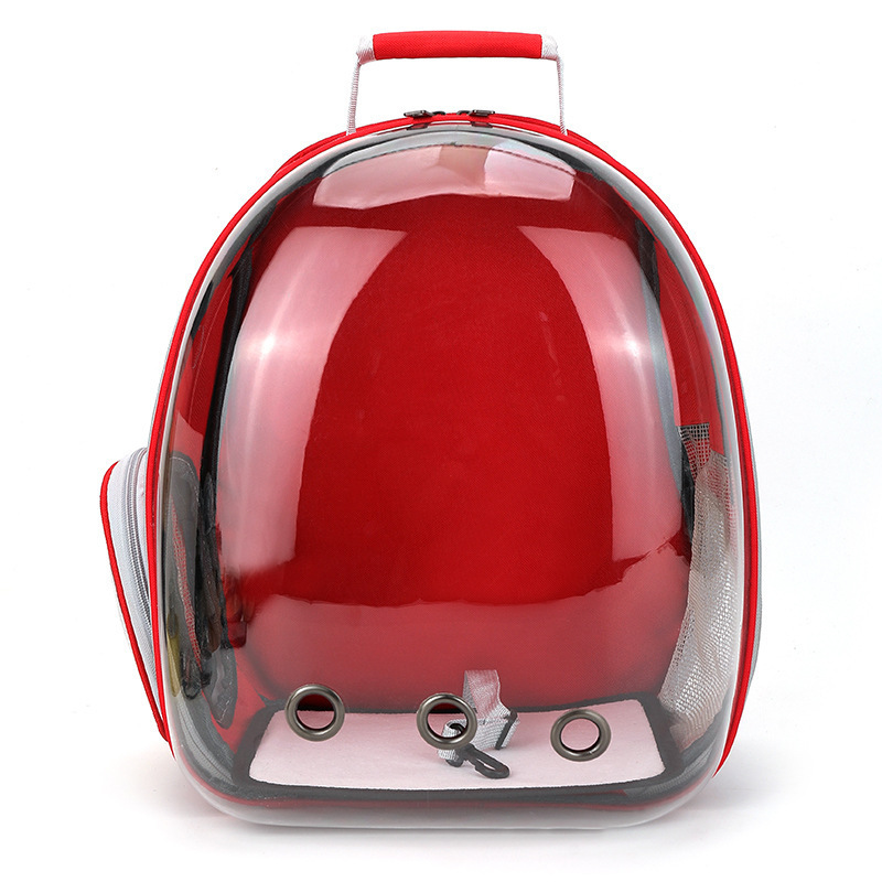 pet Backpack Carrier Space Capsule Clear Bubble Window Small Animal Travel Backpack