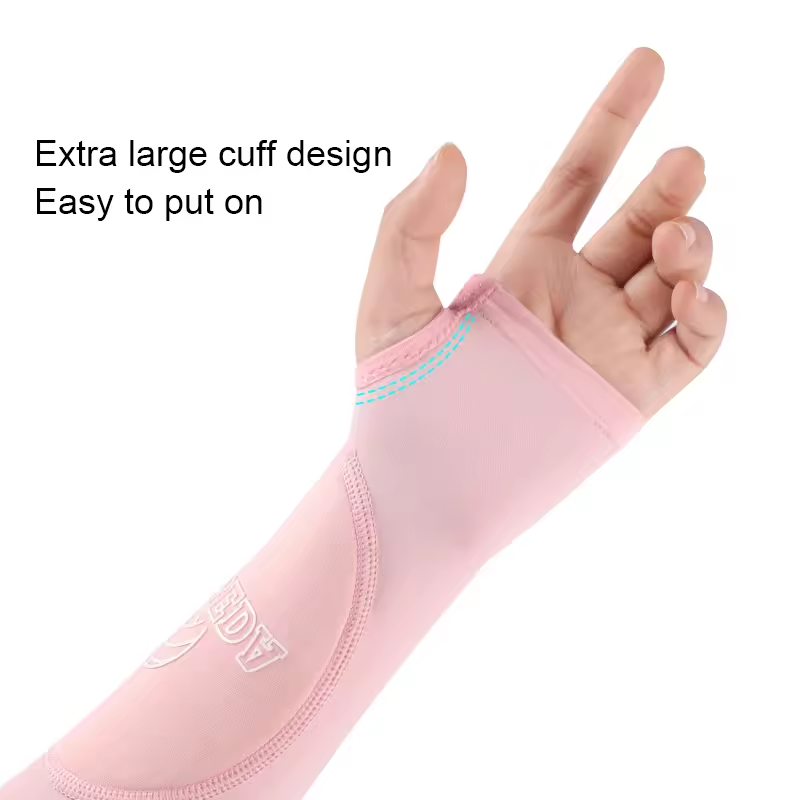 Volleyball Arm Sleeves Passing Forearm Sleeve with Protection Pad and Thumb hole