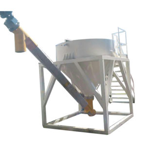 hoppers and iron silo big bag type mini mobile used jumbo bulk cement small cement silo with weighing system