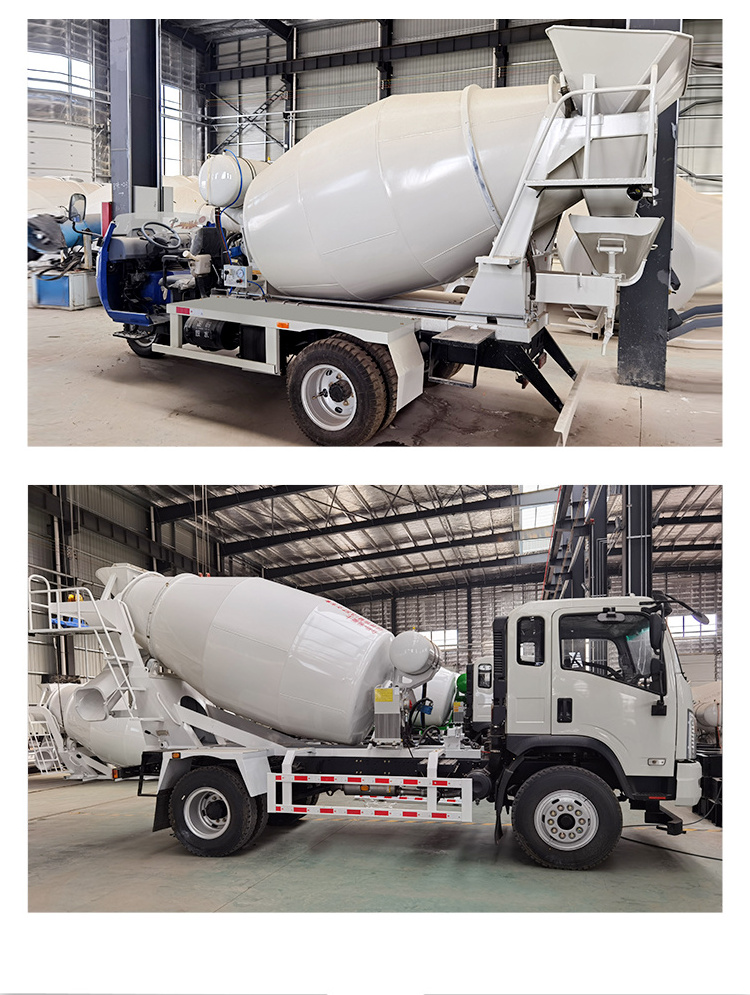 Factory Customized 8-12CBM Concrete Mixer Truck Mounted Concrete Mixer Cement Mixer Drum for sale