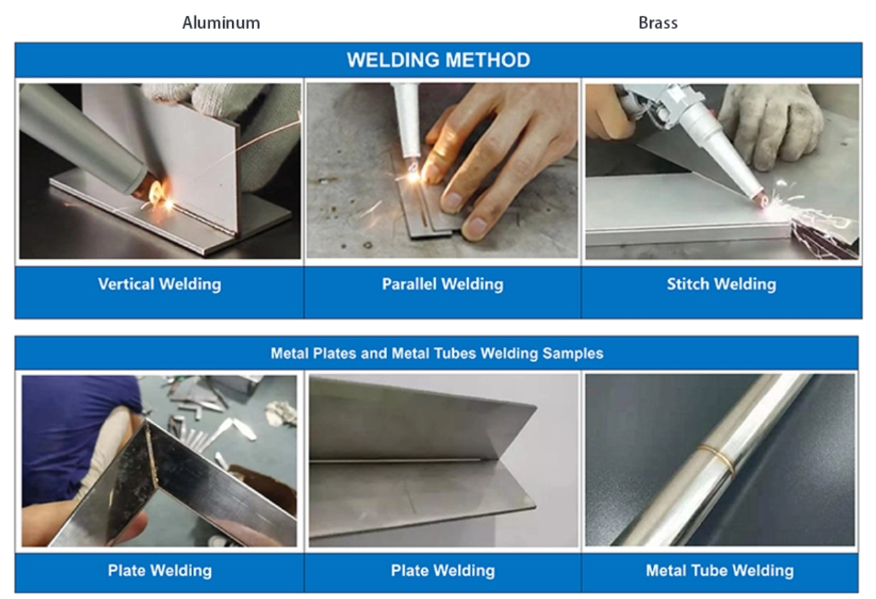 1500w laser welder 3 in 1 Handheld Portable Fiber Laser Welding cutting cleaning Machine