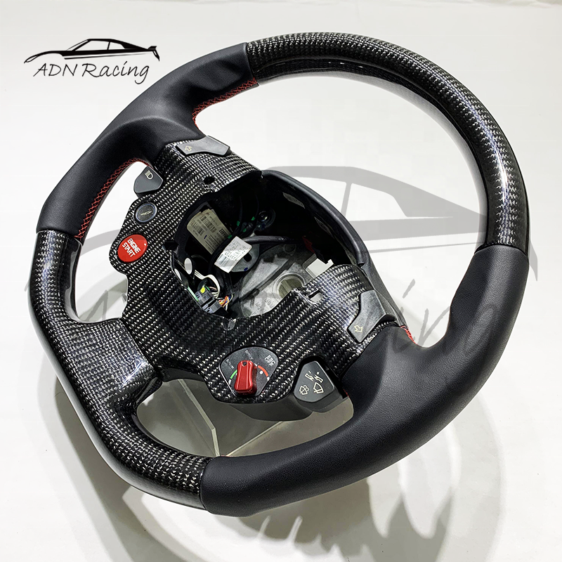 Carbon Fiber Custom Steering Wheel For FERRARI 458 2013-2016