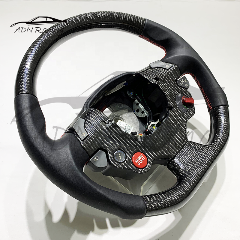 Carbon Fiber Custom Steering Wheel For FERRARI 458 2013-2016