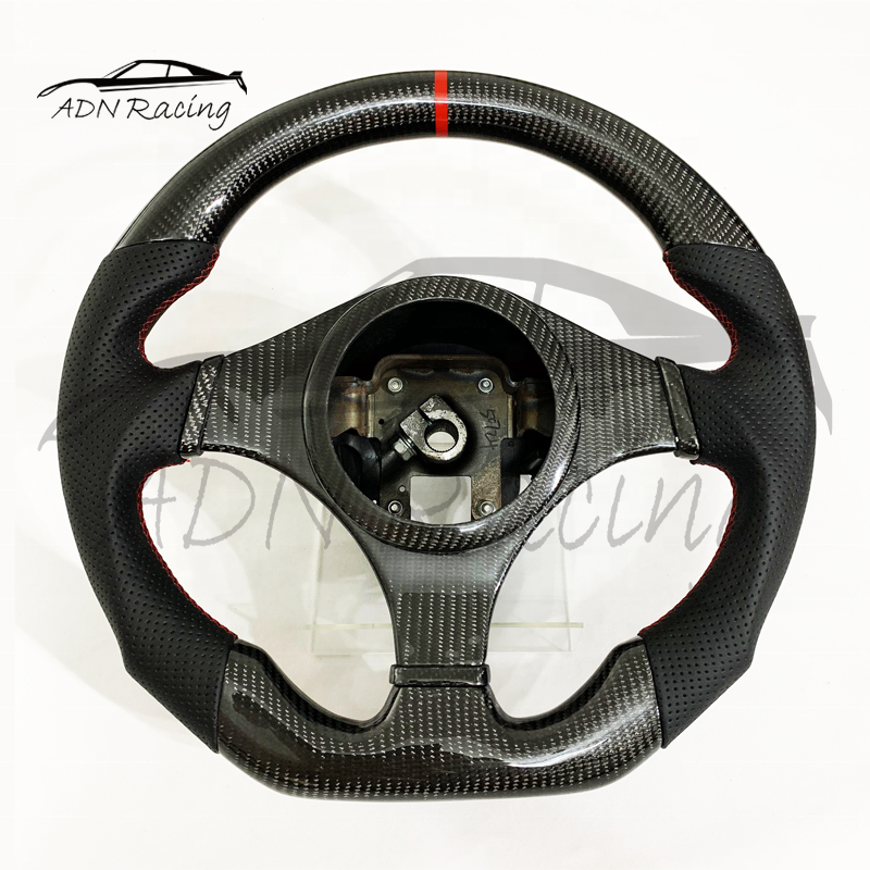 Custom Carbon Fiber Steering Wheel For Mitsubishi LANCER EVO 7 8 9