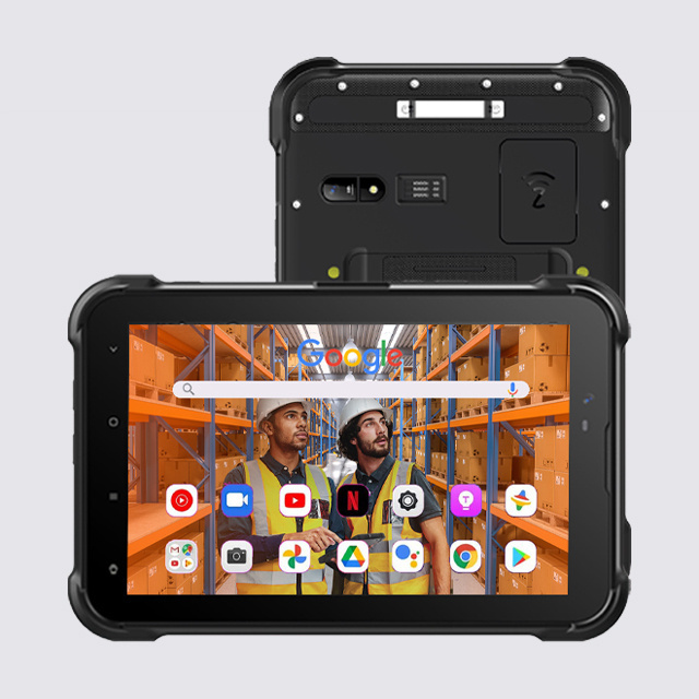 5G Rugged Tablet1000 Nit 1000Cd M2  Android 12 Octacore Dual Sim PhoneStand Holder Lte Fingerprint Rugged Tablet 8 Inch