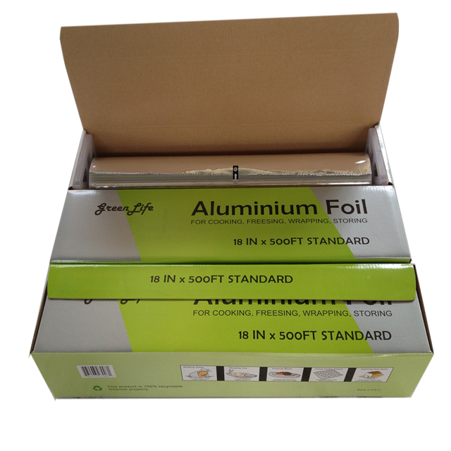 Factory Directly High Quality Food Grade Aluminum Foil Coil For Food With Metal Cutter