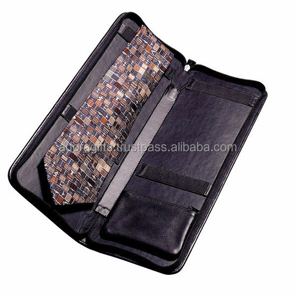 Travel Essentials Travel Tie Case, Cuff Link / Tie Clips Storage