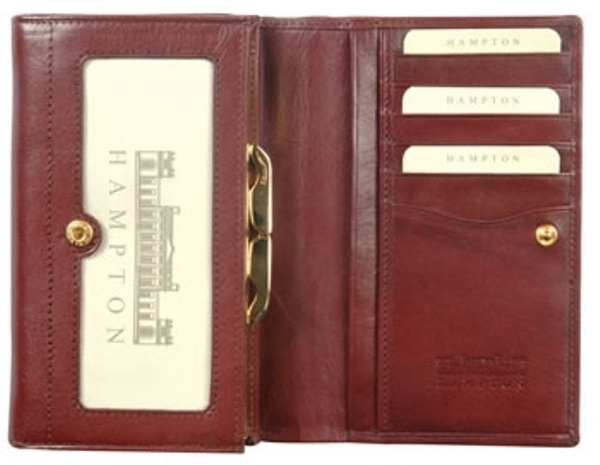 Genuine leather women wallet long ladies wallet with multiple card pockets and currency pocket 2023