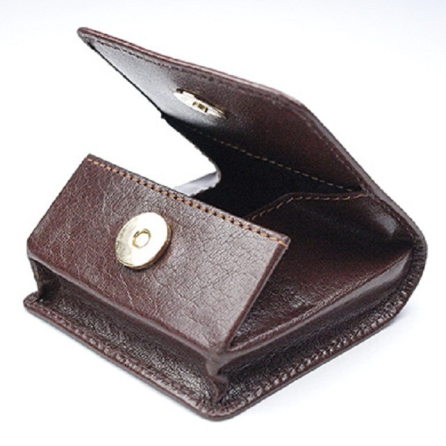 PU Leather Plain Coin Purse / Promotional Small Coin Purses