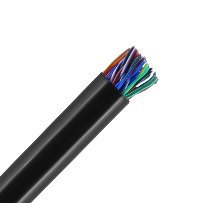 25 50 100 Pair Cable 25*2*0.5mm Solid Copper Conductor Multi Pair UTP Cat3/Cat5 Current Telephone Cable Manufacturers