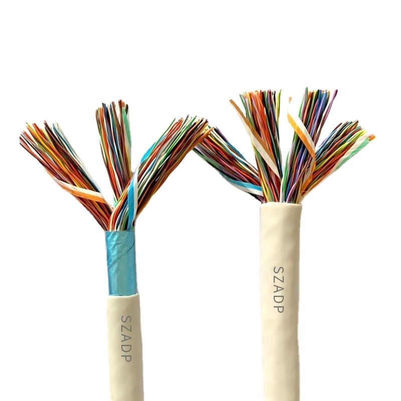 10/20/50/100/200/300/500 pair 0.6MM Copper Jelly Filled Armored UG Telephone Cable